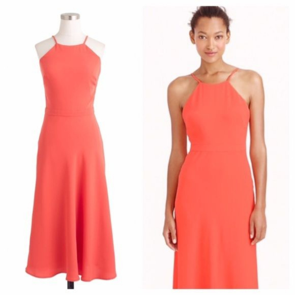 J. Crew Dresses & Skirts - J CREW Carly Dress in Drapey Matte Crepe SZ 10 & 12 NWT